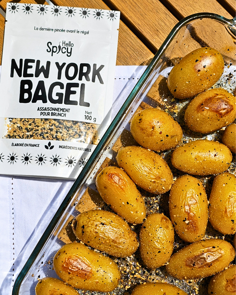 Recette de Pommes de Terre Grenaille Croustillantes au New York Bagel