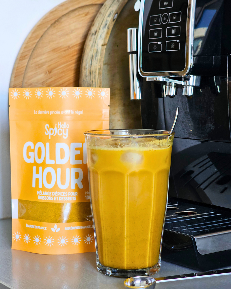 Golden Latte Glaçé Anti-Canicule