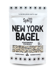 Sachet New York Bagel HelloSpicy 100 g vu de face